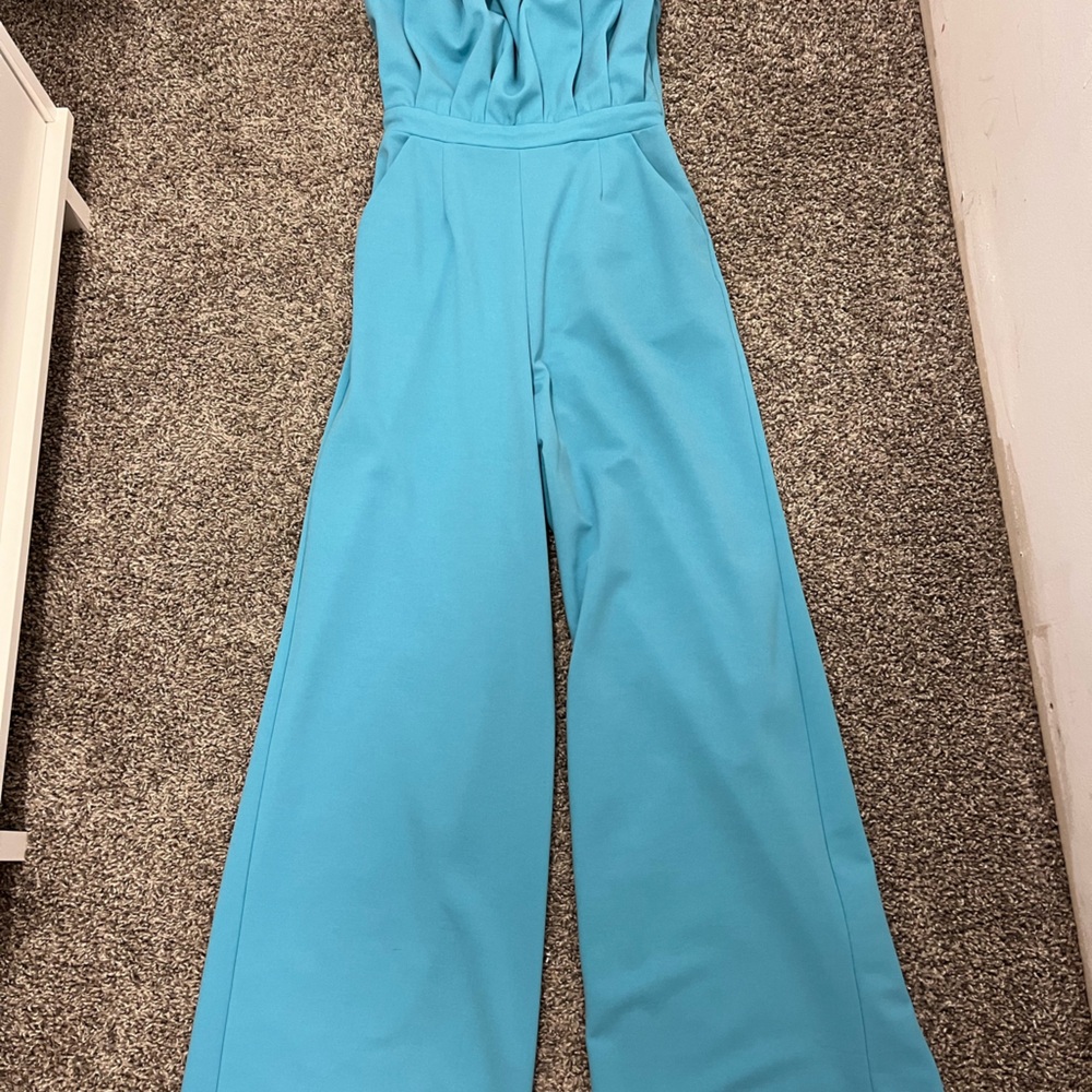 Vibrant Blue Jumpsuit